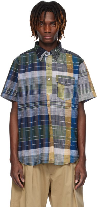Skjorte Engineered Garments Engineered Garments Popover BD Shirt Flerfarvet | 25S1A003, 0