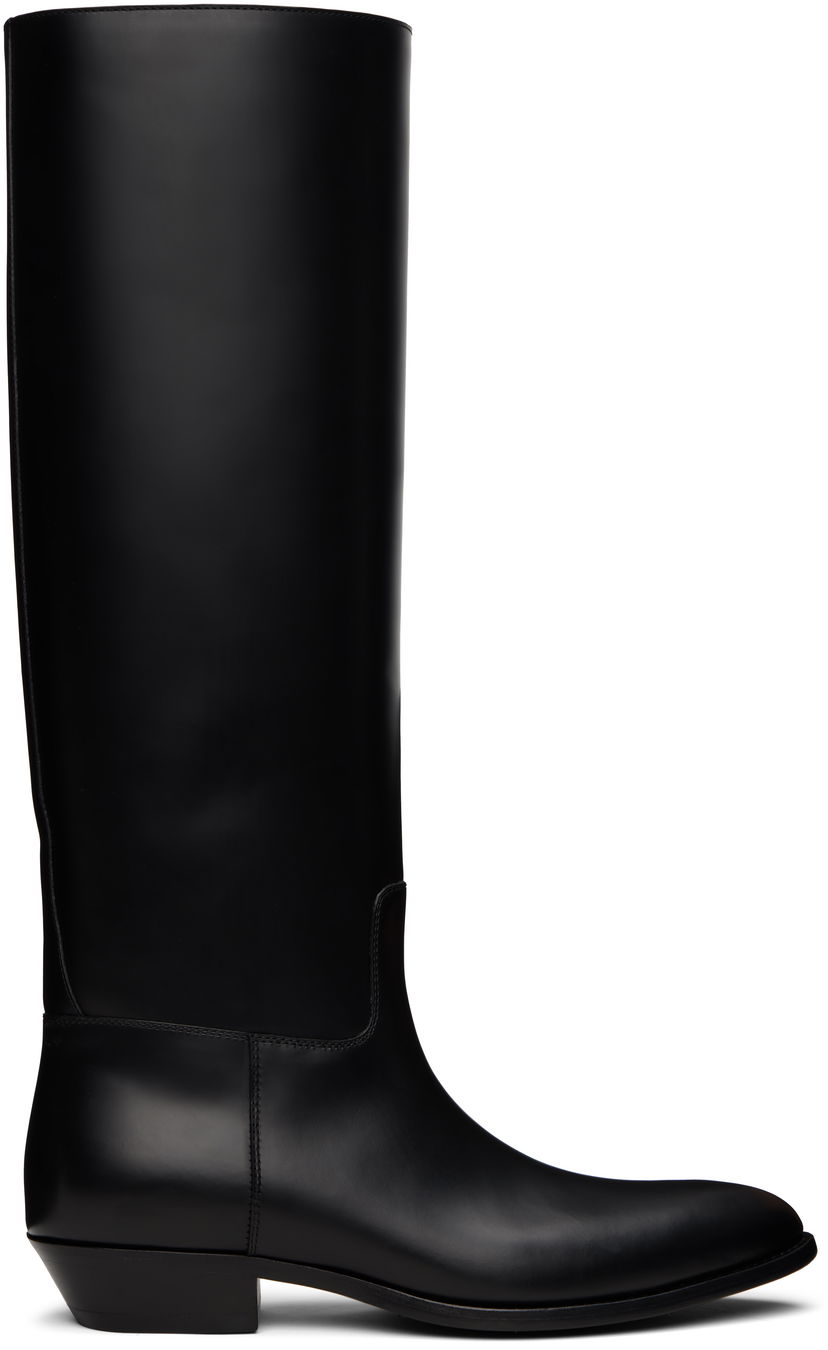 Kjole The Row The Row Western Tall Boots Sort | F1606-L605