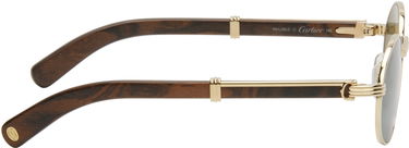 Solbriller Cartier Première de Cartier Sunglasses Brun | CT0464S-010, 1
