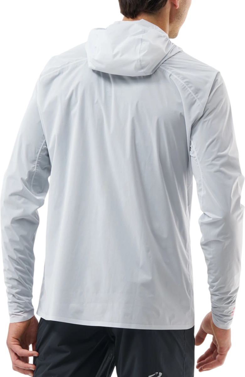 Jakke Compressport Compressport Hurricane Waterproof 10/10 Hooded Jacket Hvid | am00009b1046, 1