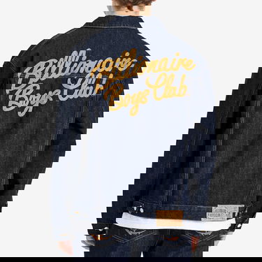 Jakke BILLIONAIRE BOYS CLUB Billionaire Boys Club Script Logo Denim Jacket, Size Large Blå | B25107-IND, 3