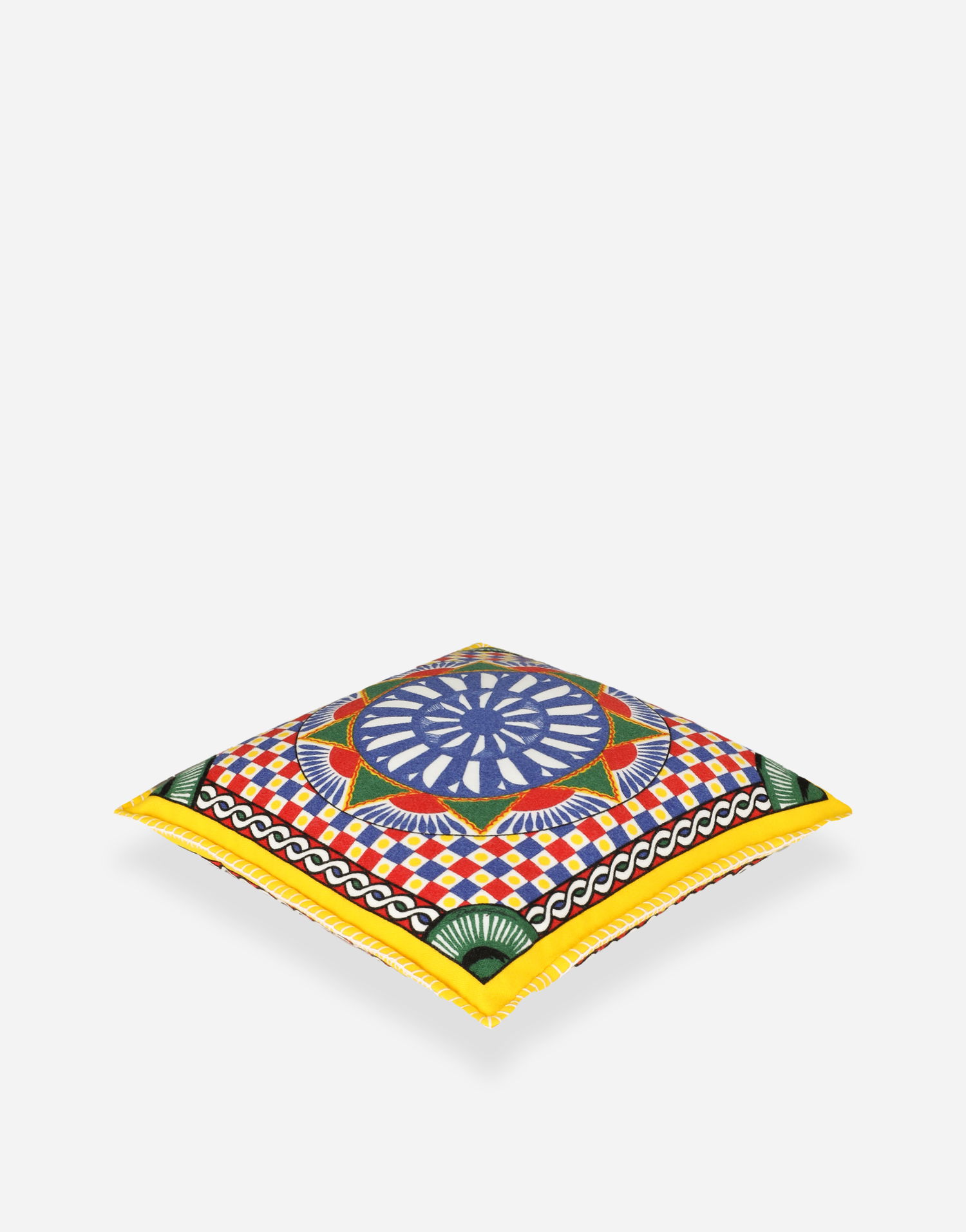 Home decor Dolce & Gabbana Dolce & Gabbana Cashmere Jacquard Cushion Medium Flerfarvet | TCE008TCAF3UC032, 1