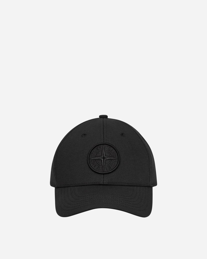 Kasket Stone Island Logo Cap Sort | 801599661 A0029