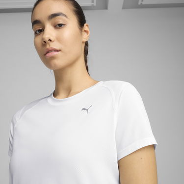T-shirt Puma Run Graphic Mesh Tee Hvid | 526659_02, 4