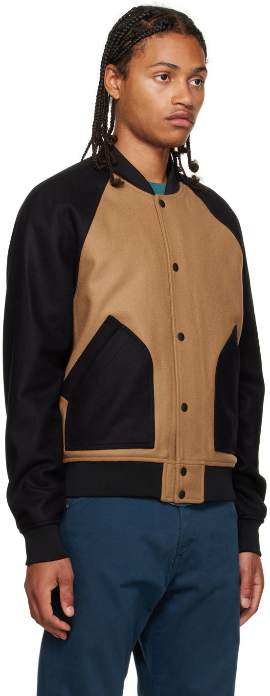 Bomberjakke Paul Smith PS Paul Smith Varsity Bomber Jacket Brun | M2R-192XM-L21059-64, 1