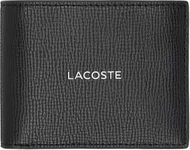 Tegnebog Lacoste Printed-Logo Wallet Sort | NH5052OI_000, 0