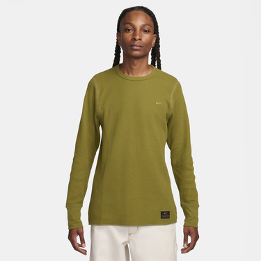 Tøj og tilbehør Nike Life Long-sleeve Heavyweight Waffle Top Grøn | DX0894-307, 0