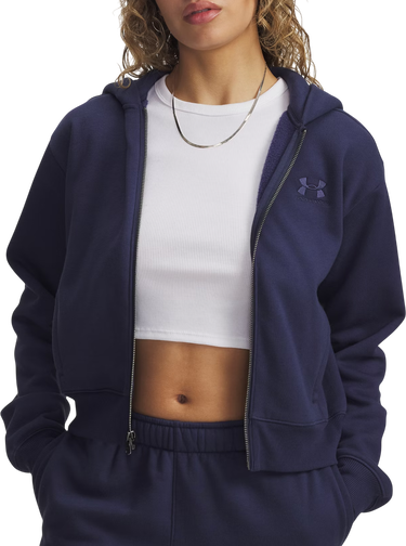 Sweatshirt Under Armour Icon Vida Fleece Hoodie Mørkeblå | 6003674-403, 0