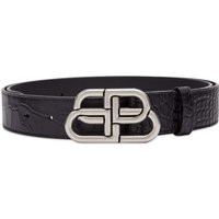 Bælter Balenciaga BB Large Belt Sort | 570370-1ROBY-1000, 2