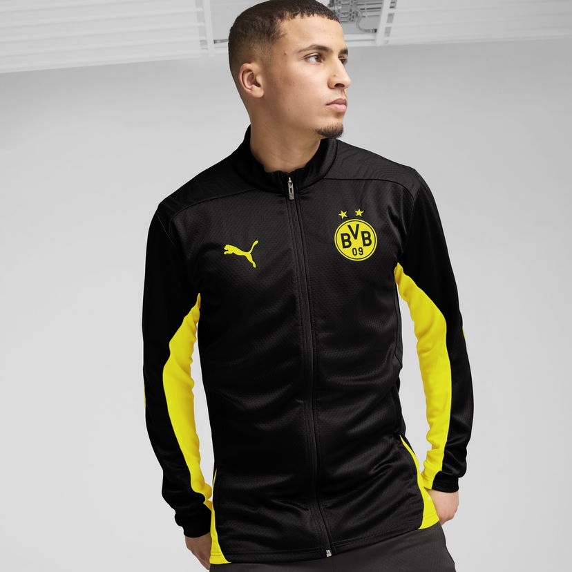 Vindjakke Puma Borussia Dortmund Men's Training Jacket Sort | 777615_02