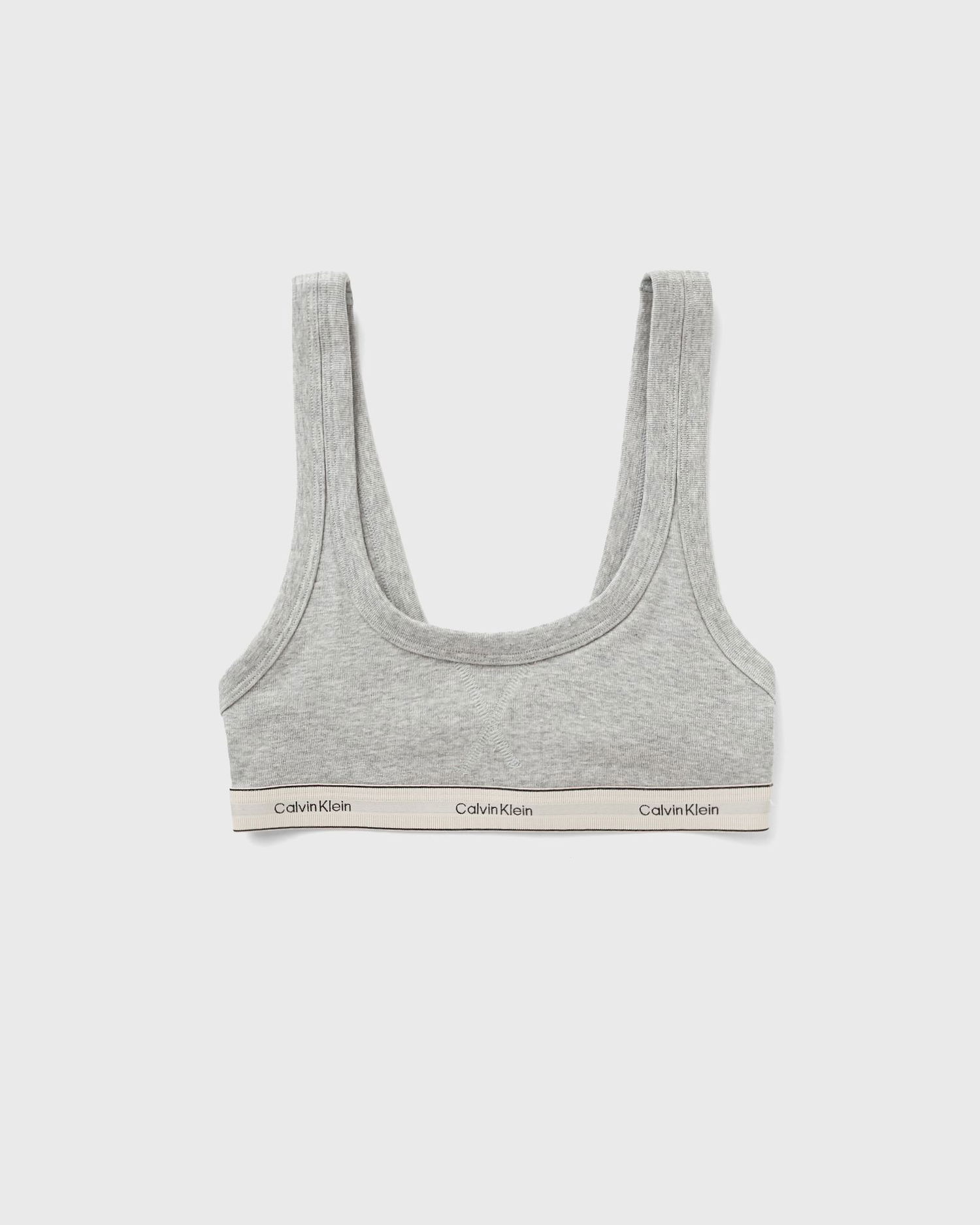 Bh CALVIN KLEIN UNLINED BRALETTE Grå | LV00QF8365P7A, 0