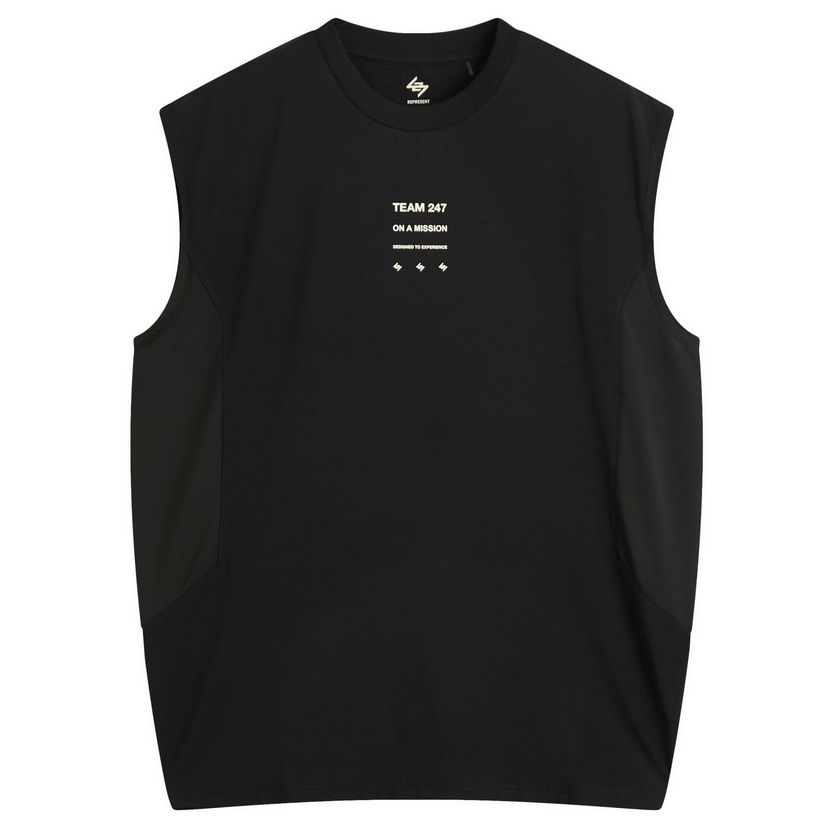 T-shirt Represent Clo 247 Uprising Tank T-Shirt Sort | 247M100030-01