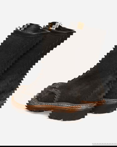 Sneakers og sko visvim Scout Moc Folk Lace-Up Boots Sort | 0125202002011 1, 4