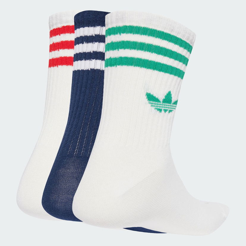 Sokker adidas Performance 3-Stripes Crew Socks - 3 Pairs Hvid | JV7408