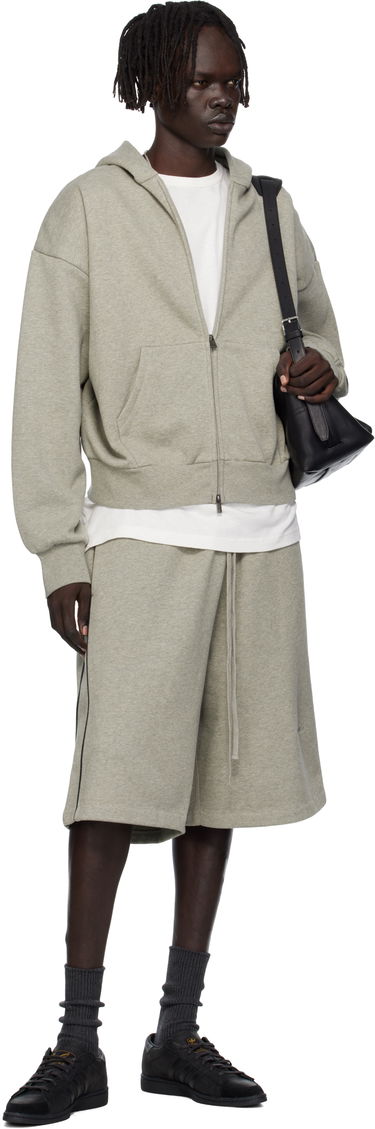 Sweatshirt Fear of God Fear of God ESSENTIALS Fleece Zip-Up Hoodie Grå | 192SP254785F, 3