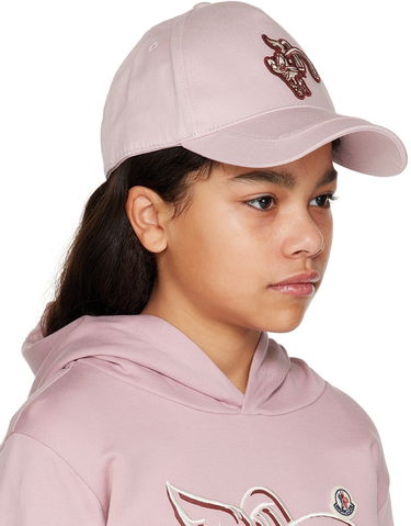 Kasket Moncler Moncler Enfant Embroidered Baseball Cap Mørkeblå | 954 3B00012 0U082, 3