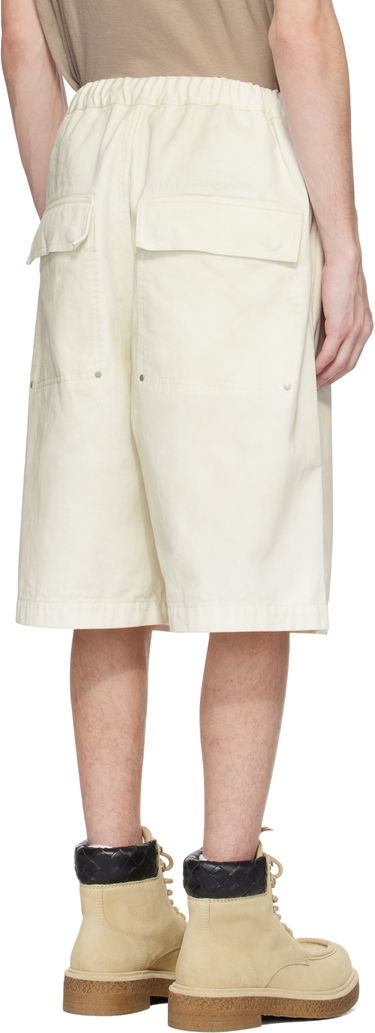 Shorts Entire Studios Entire Studios Spar Denim Shorts Beige | ESU-S25-11008-BO, 2