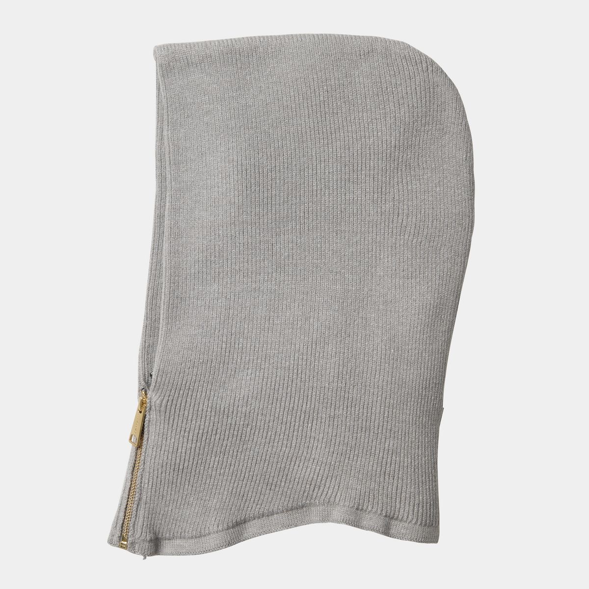 Kasketter og hatte Carhartt WIP Ribbed Knit Balaclava with Zipper Grå | A252036_2, 0