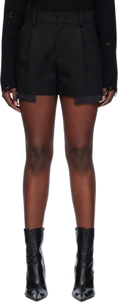 Shorts We11done We11done Layered Shorts Sort | WD-PT0-24-201-M-BK, 0