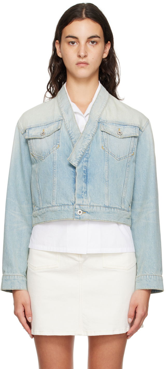 Jakke KENZO Paris Denim Jacket Blå | FD62DV2426B8, 0