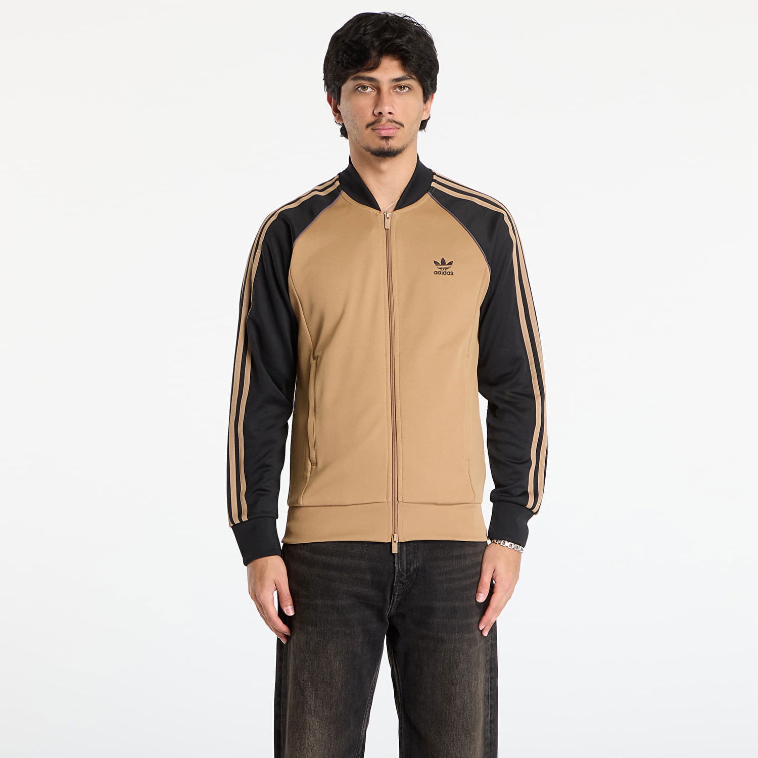 Bomberjakke adidas Originals Adicolor Classics SST Track Jacket Beige | JY1292, 0