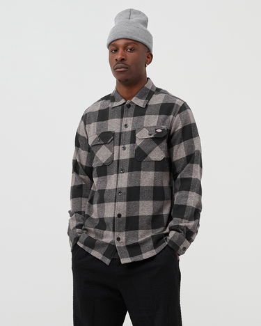 Skjorte Dickies NEW SACRAMENTO SHIRT Grå | 194904336461, 1