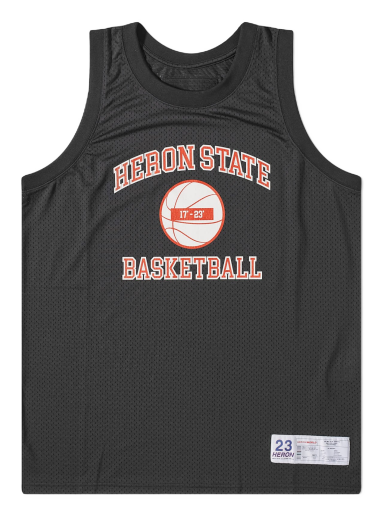 Tanktop HERON PRESTON 23 Basketball Tank Top Sort | HMVO001S23JER0011025