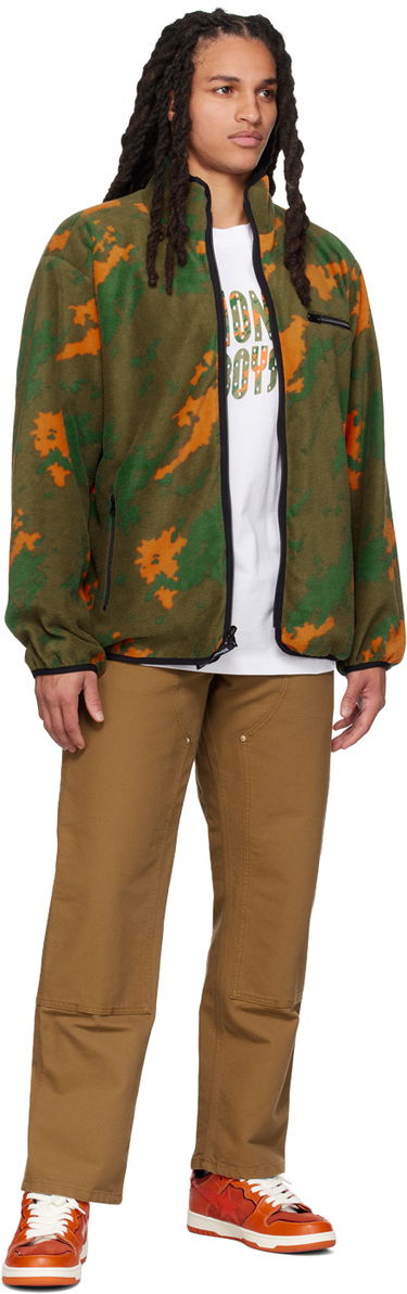 Jakke BILLIONAIRE BOYS CLUB Billionaire Boys Club Camouflage Reversible Fleece Jacket Grøn | B23115, 4
