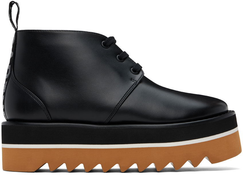 Sneakers og sko Stella McCartney Elyse Platform Loafers Sort | 810450E00206, 0