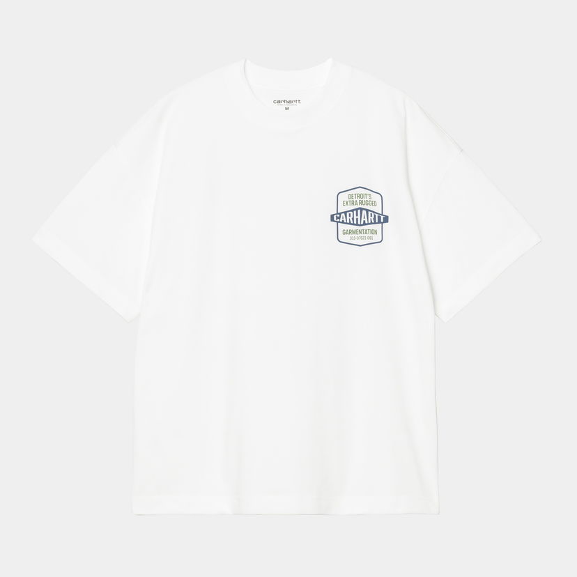 T-shirt Carhartt WIP Short Sleeve Networks T-Shirt Hvid | I035624_9
