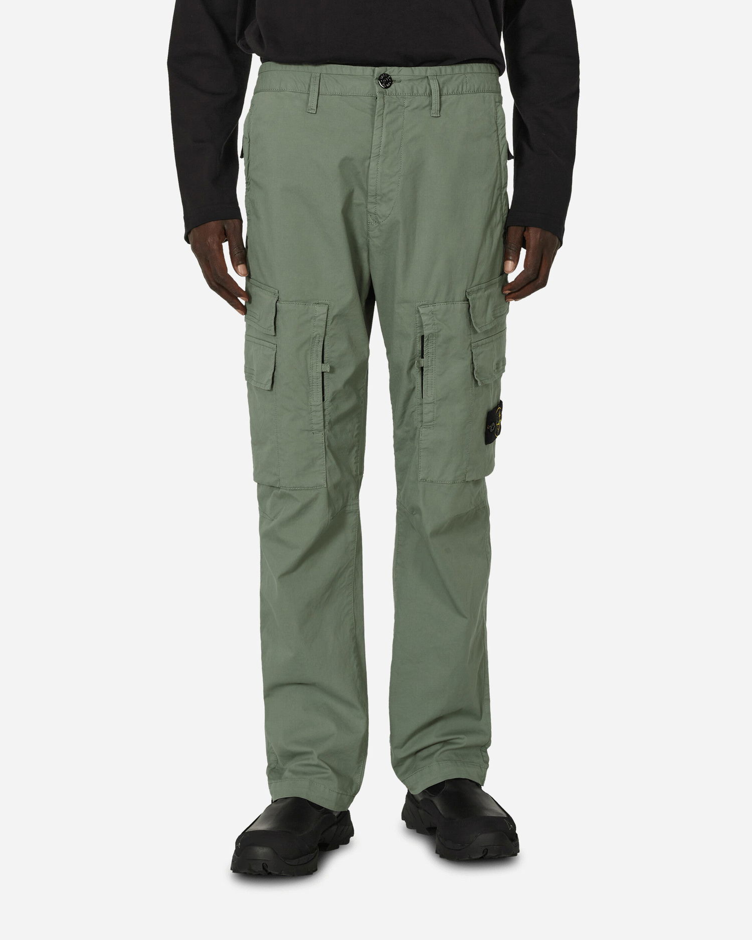 Bukser Stone Island Regular Cargo Trousers Grøn | 791530510 V0055, 1