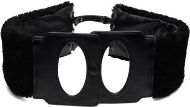 Taljetaske KIKO KOSTADINOV Kiko Kostadinov Isadora Fuzzy Cut-out Belt Bag Sort | KKWAW25BG05-184, 0