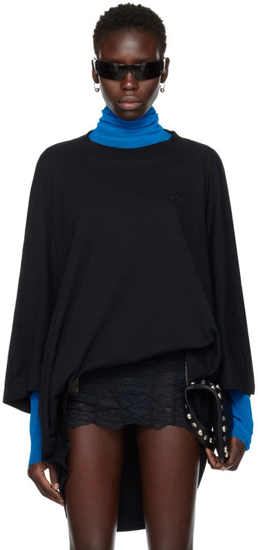 T-shirt Jean Paul Gaultier Jean Paul Gaultier Shayne Oliver Edition Oversized T-Shirt Sort | 24/27-U-TS068B-J063-00A, 0