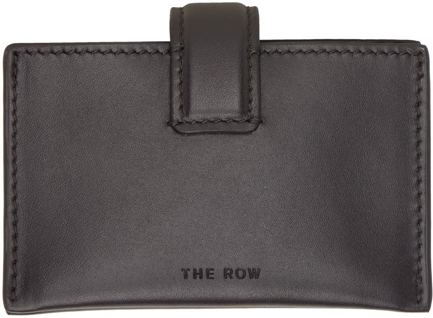 Tegnebog The Row Leather Multi Card Holder Sort | W1335-L60, 0