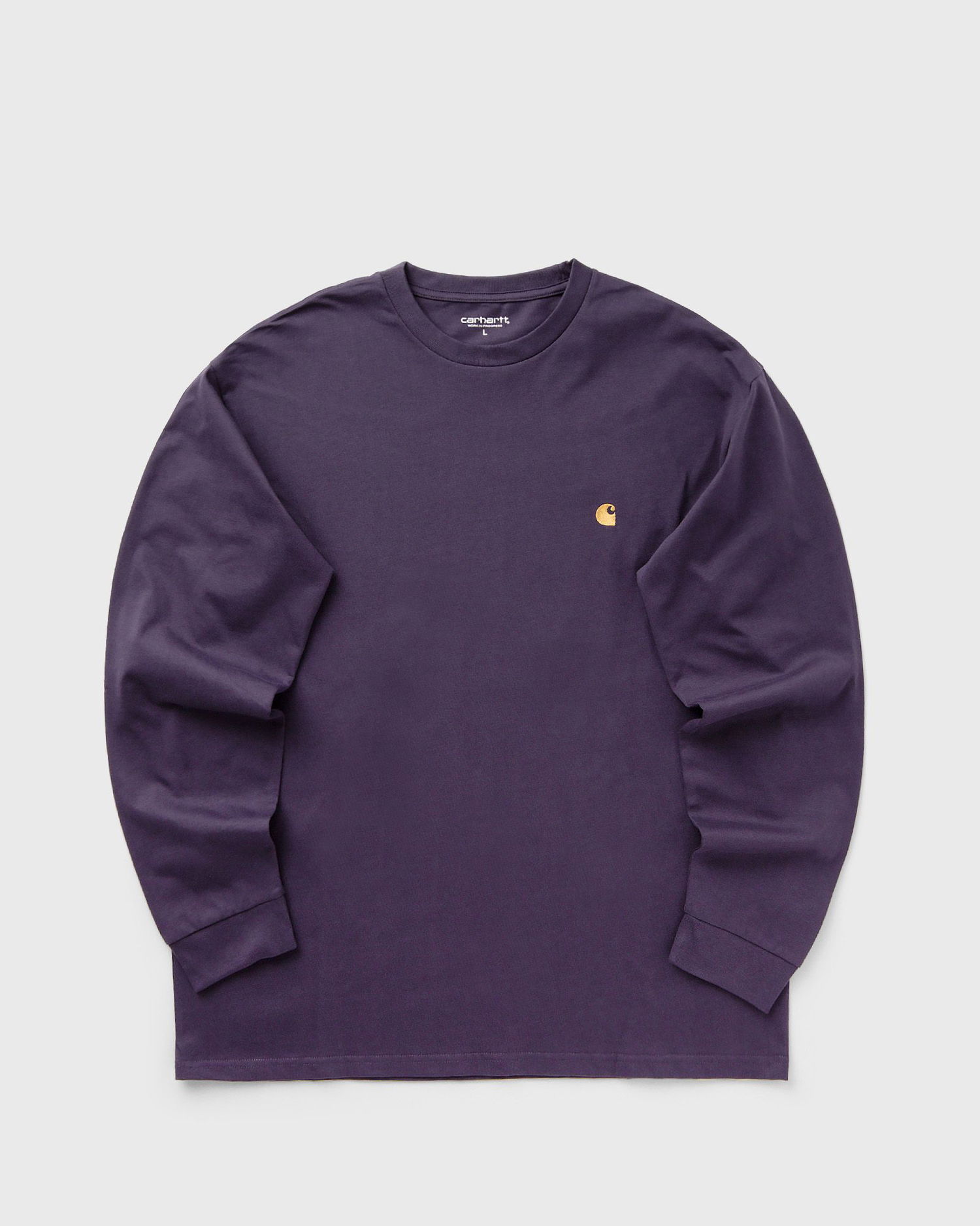 T-shirt Carhartt WIP Long Sleeve Chase T-Shirt Lilla | I026392-37Y.XX, 0