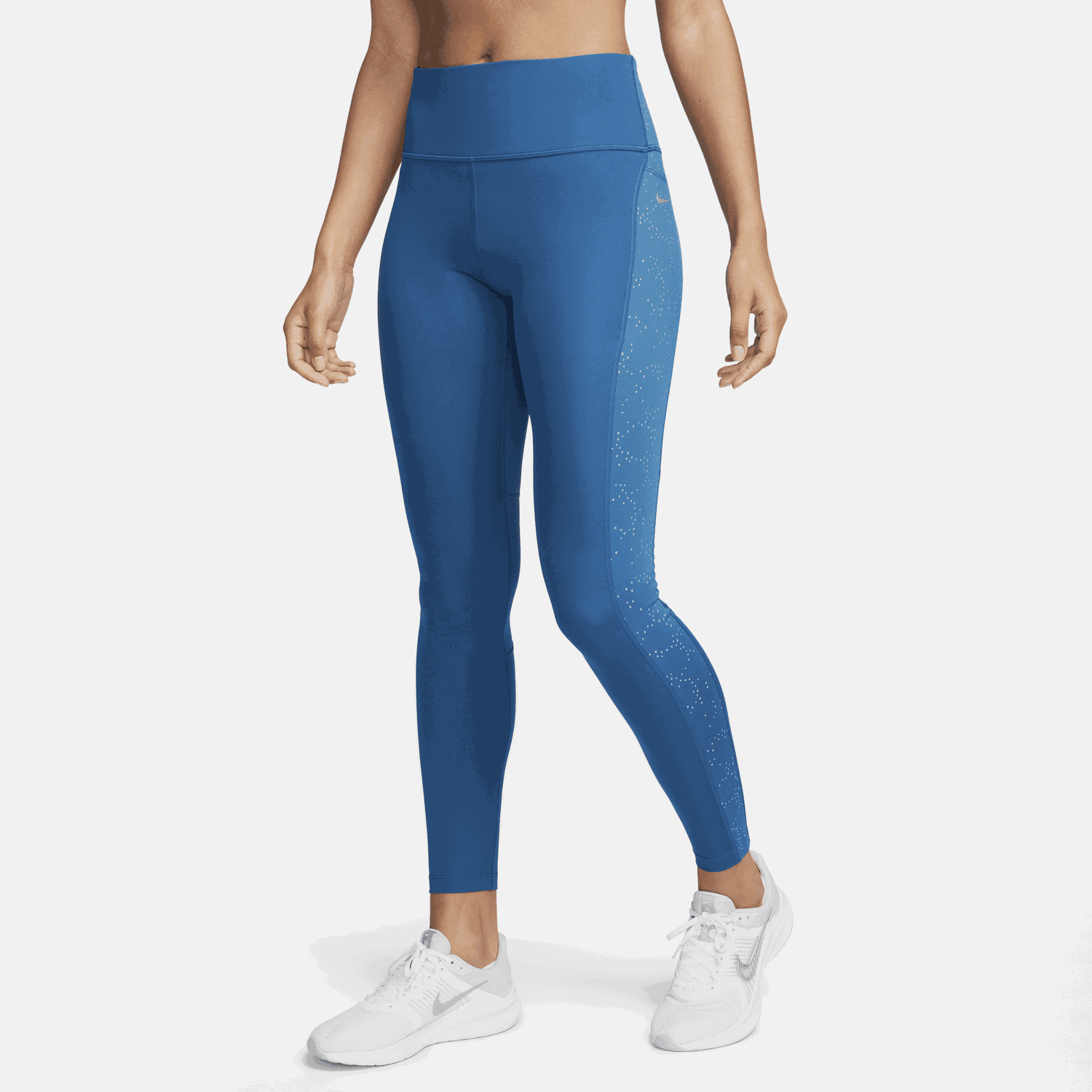 Leggings Nike 7/8 Fast Leggings Blå | FB4579-457, 0
