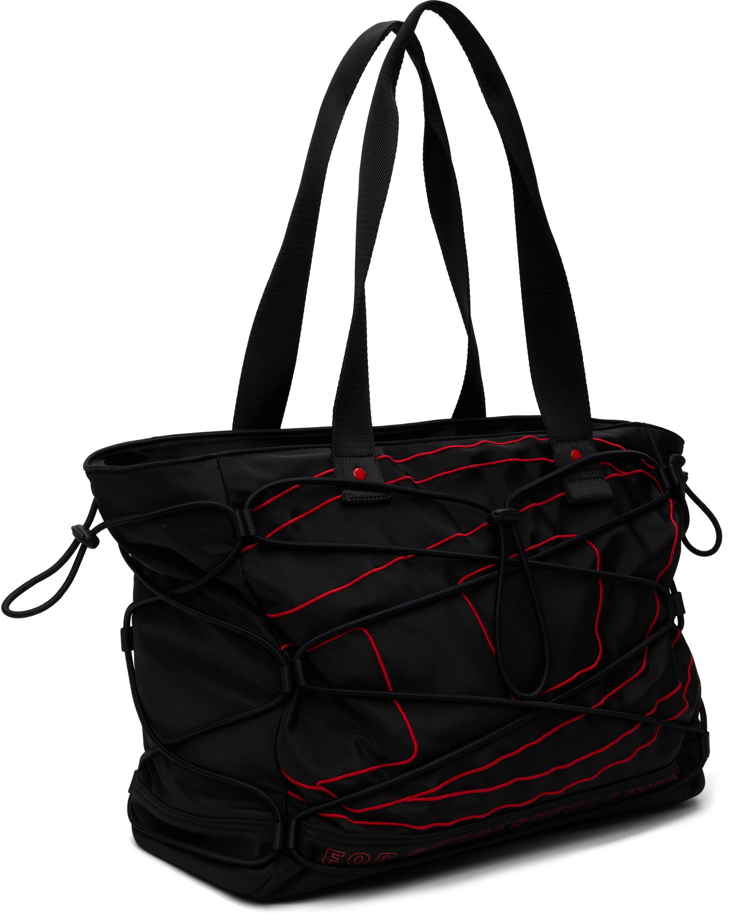 Mulepose Diesel Tech-D M X Tote Bag with Red Cord and Embroidered Detail Sort | X10410-P3914-T8013, 1