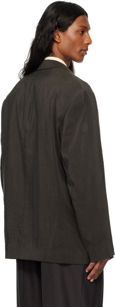 Jakke LEMAIRE Lemaire Soft Double-Breasted Blazer Sort | JA1076 LF1308, 2