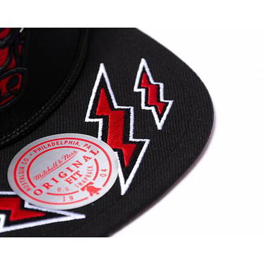 Kasket Mitchell & Ness Recharge Trucker Chicago Bulls Black Sort | HHSS7016-CBUYYPPPBLCK, 4
