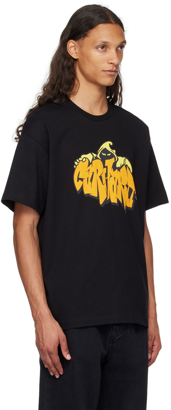 T-shirt Carhartt WIP Black Graphic Print T-Shirt Sort | I033953, 1