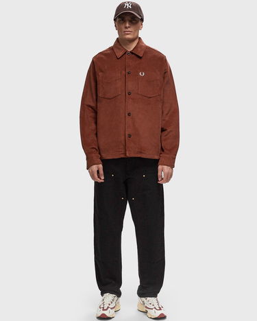 Skjorte Fred Perry Corduroy Overshirt Brun | M8516-S54, 2