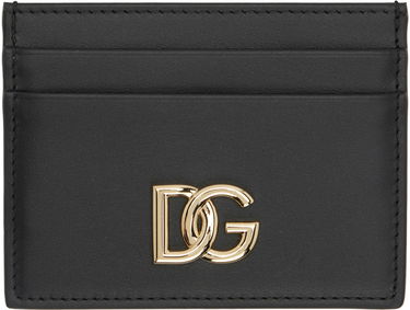 Tegnebog Dolce & Gabbana Black 'DG' Card Holder Sort | BI0330 AW576, 0