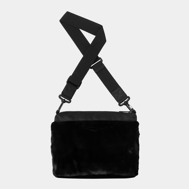 Skuldertaske Carhartt WIP Olney Faux Fur Shoulder Bag Sort | I035360_1, 1