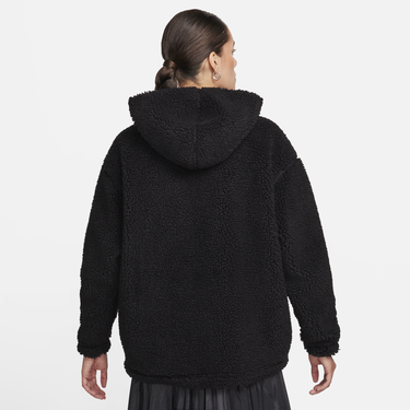 Jakke Nike Logo High-Pile Jacket Sort | fb8695-010, 2
