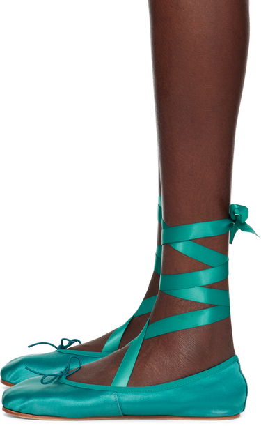 Tøj Repetto Repetto Sophia Ballerina Flats Grøn | V4109SAT, 2