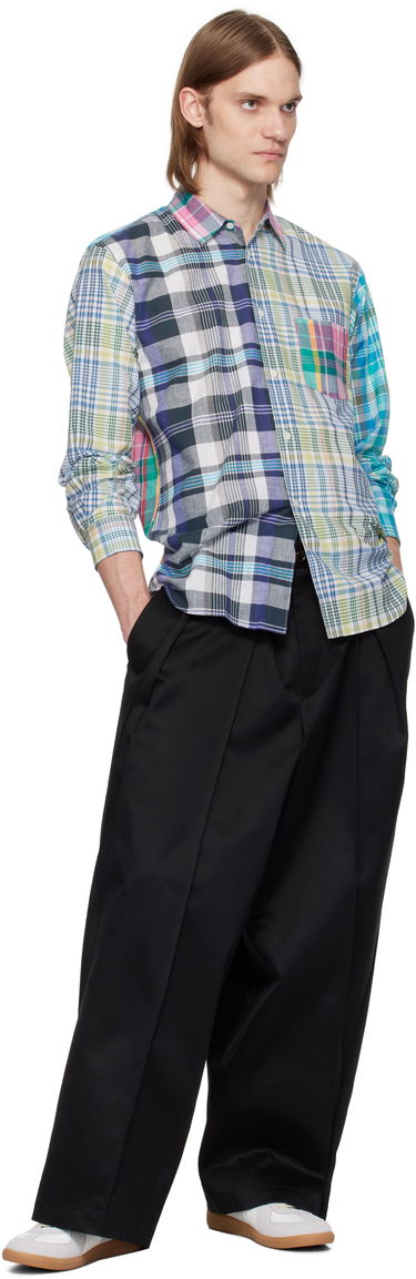Skjorte Comme des Garçons Comme des Garçons Shirt Yarn Dyed Check Poplin Shirt Flerfarvet | FO-B008-051, 3