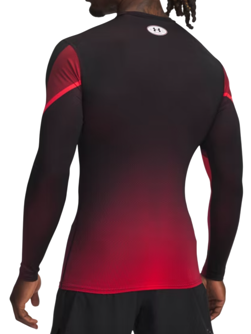 T-shirt Under Armour Under Armour HeatGear Sub Crew Long Sleeve T-Shirt Sort | 6007631-600, 1