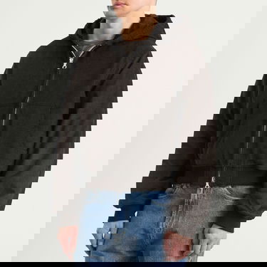 Sweatshirt OUR LEGACY Cord Bank Twill Cord Hooded Zip Jacket Brun | M4251BD, 2