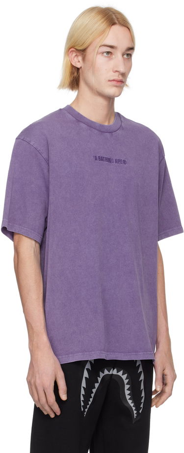 T-shirt BAPE Relaxed Fit Logo T-Shirt Lilla | 001CSK801309M, 1
