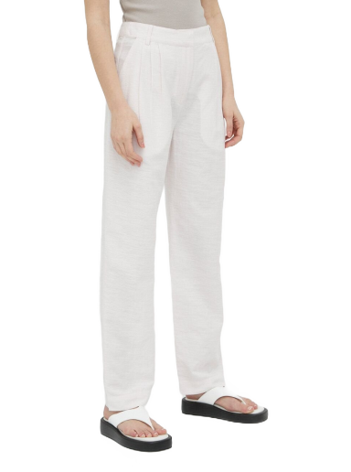Bukser Samsoe Samsoe Meme Trousers Hvid | F23100168